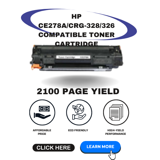 HP CE278A/CRG-328/326 COMPATIBLE TONER CARTRIDGE