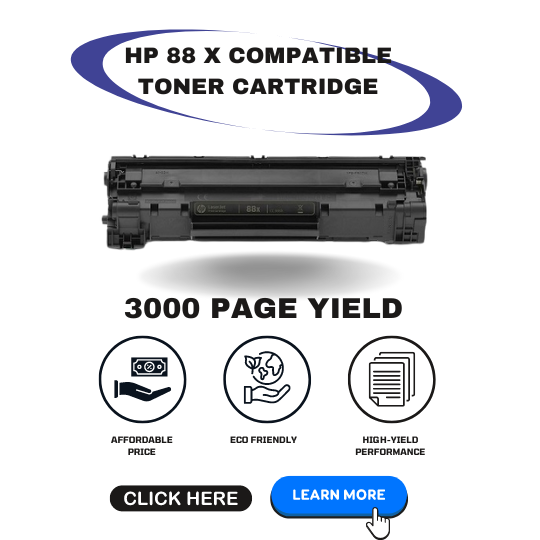 HP 88 X COMPATIBLE TONER CARTRIDGE refill
